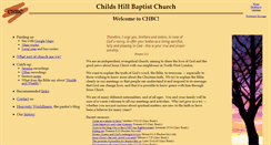 Desktop Screenshot of childshill.com