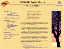 Tablet Screenshot of childshill.com